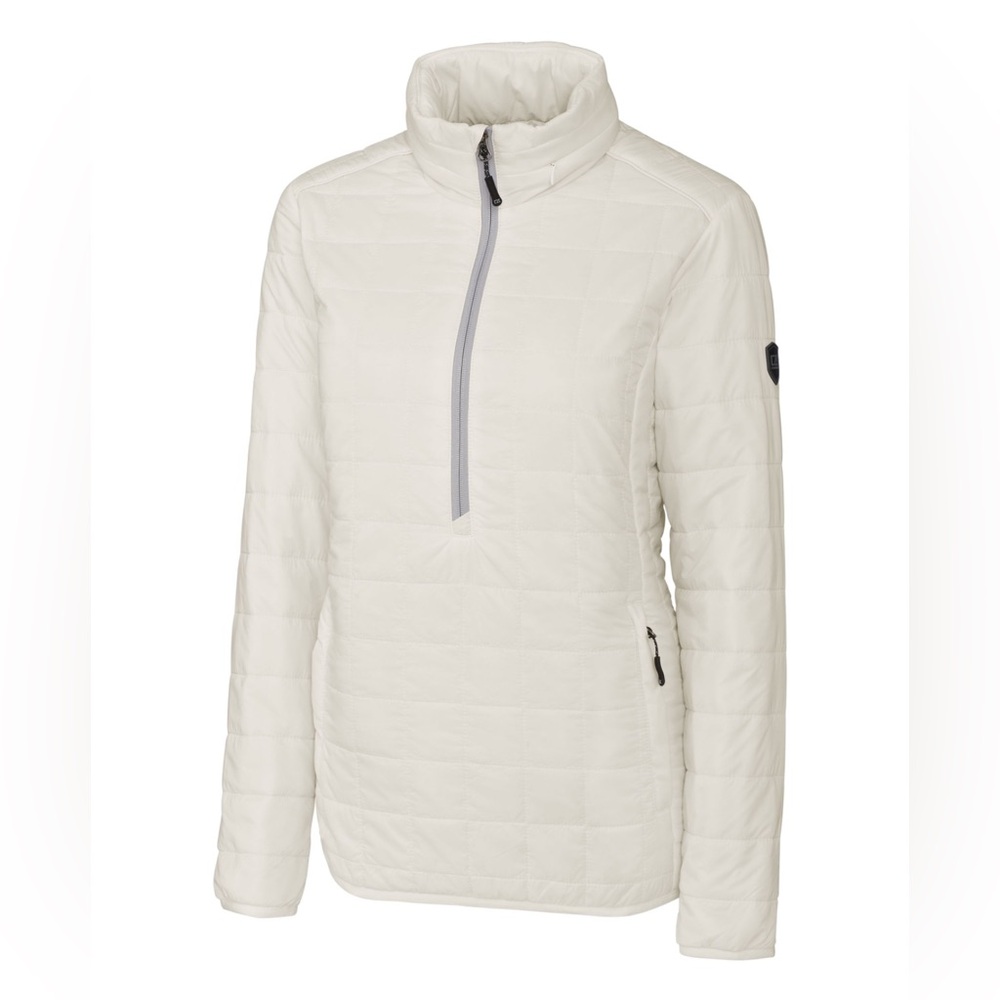 Cutter & Buck Rainier PrimaLoft® Eco Insulated Rainier Popover Quilted Jacket